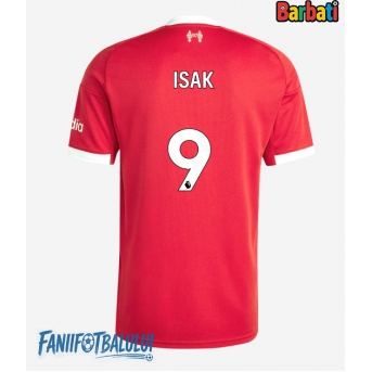 Liverpool Alexander Isak #9 Tricou Fotbal Replică 2025-26 Barbati Acasa